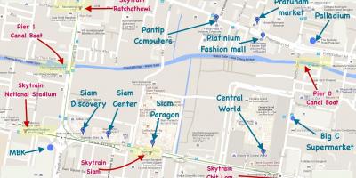 Bangkok harita pazarlar
