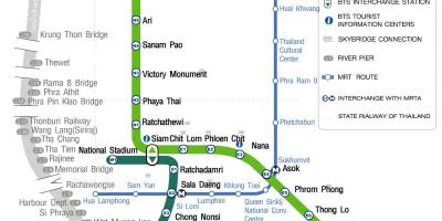 Bkk metronun haritası