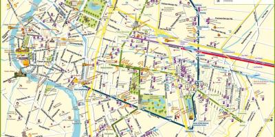 Bangkok sokak haritası 