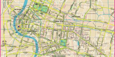 Bangkok şehir haritası