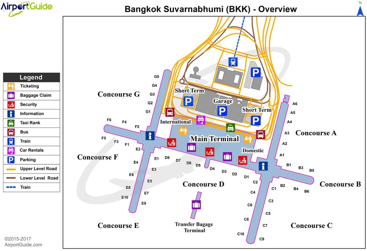 bkk airport göster