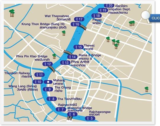 bangkok nehir express teknenin göster
