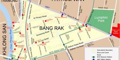 Bangkok red light district haritası 